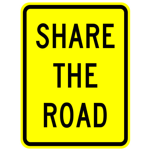 Share the Road Sign