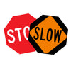 Stop/Slow Signs for Paddles