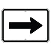 Arrow Auxiliary Sign