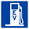 Electric Vehicle Charging Station Sign
