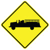 Emergency Vehicle Crossing Sign