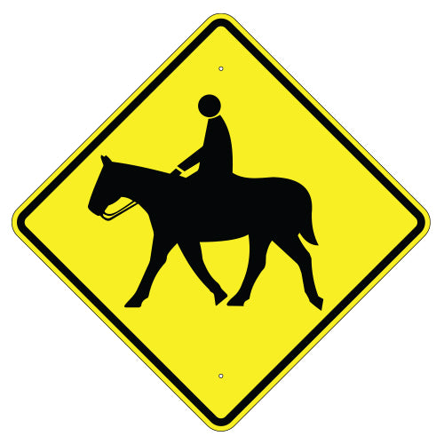 Equestrian Crossing Sign