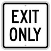 Exit Only Sign (Square)