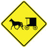 Horse-Drawn Vehicle Crossing Sign