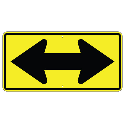 Large Double Arrow Sign