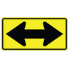 Large Double Arrow Sign