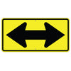 Large Double Arrow Sign