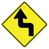 Left Reverse Turn Arrow
