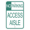 No Parking Access Aisle Sign (Hawaii)