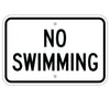 No Swimming Sign