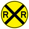 Railroad Crossing Advance Sign