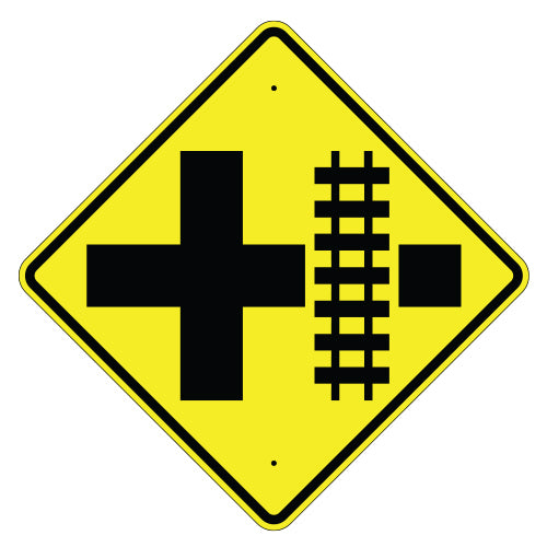 Railroad Crossing, Crossroad Sign