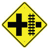 Railroad Crossing, Crossroad Sign