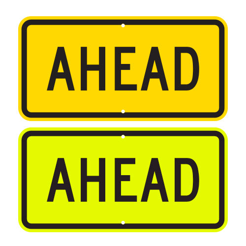 Ahead Sign