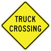 Truck Crossing Sign