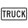 Truck Route Auxiliary Sign