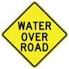 Water Over Road Sign