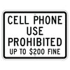 Cell Phone Use Prohibited Sign