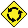 Circular Intersection Symbol Sign