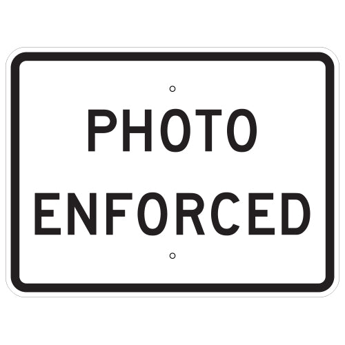 Traffic Photo Enforcement Sign